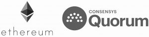 Ethereum and Consensys Quorum logo